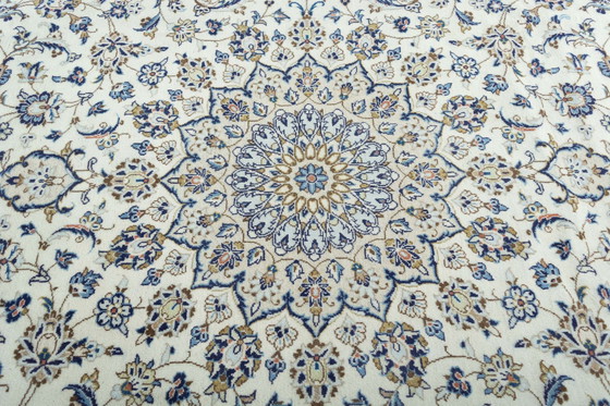 Image 1 of Alfombra oriental de corcho Keshan anudada a mano – 403 x 289 cm