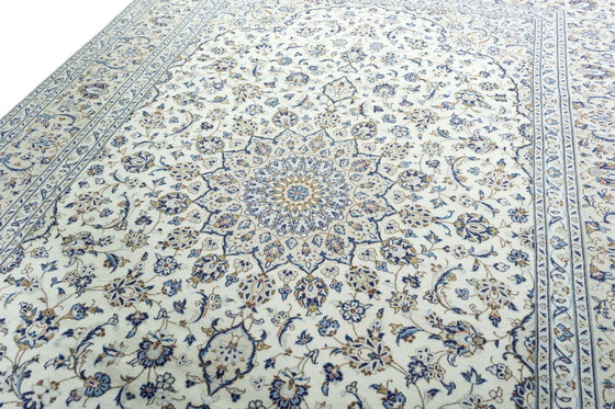 Image 1 of Alfombra oriental de corcho Keshan anudada a mano – 403 x 289 cm