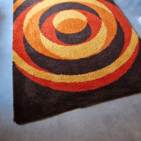 Image 1 of 70'S Vintage Rug Brink & Campman Wool Retro Rug