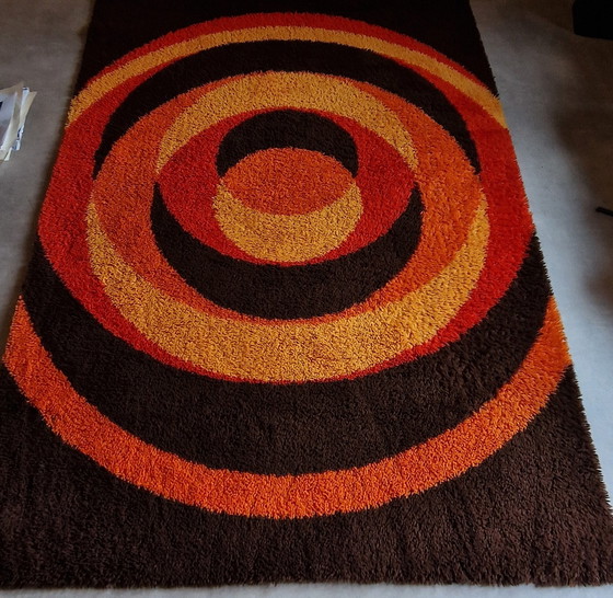 Image 1 of 70'S Vintage Rug Brink & Campman Wool Retro Rug