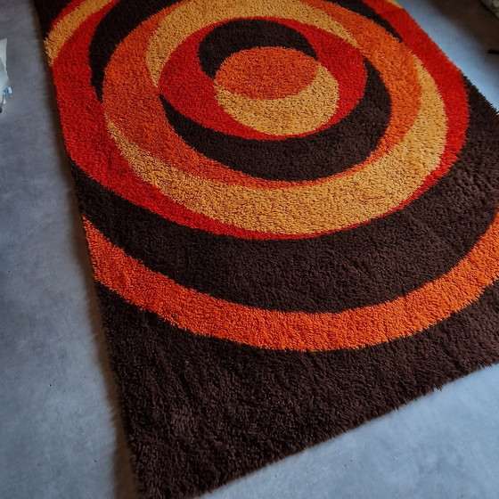 Image 1 of 70'S Vintage Rug Brink & Campman Wool Retro Rug