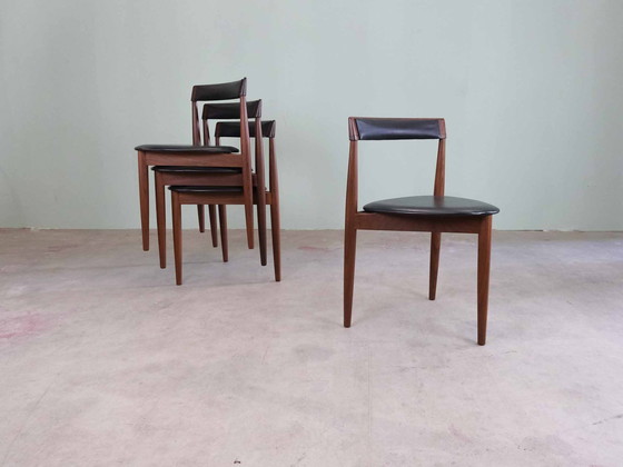 Image 1 of Hans Olsen pour Frem Røjle, Chaise de salle à manger 1950s