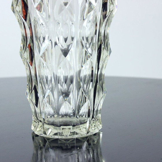 Image 1 of Vintage glass vase by Vladislav Urban by Rosice, Czechoslovakia 1960