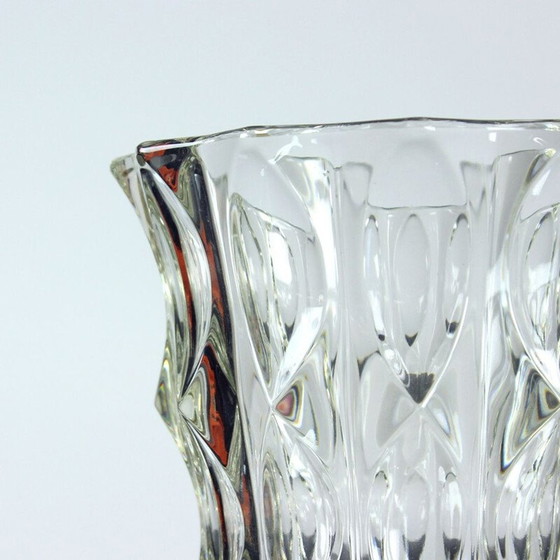 Image 1 of Vintage glass vase by Vladislav Urban by Rosice, Czechoslovakia 1960