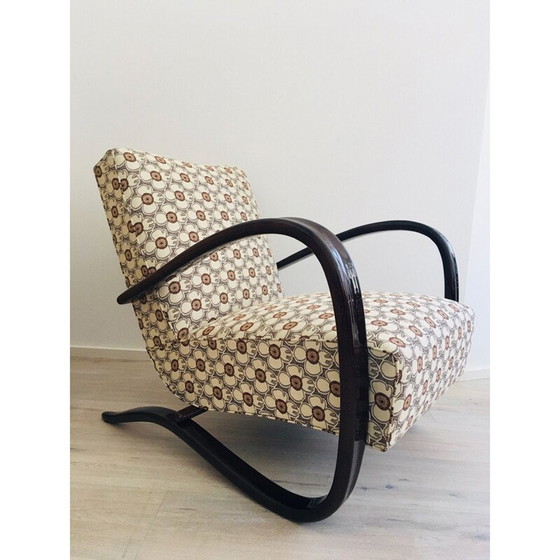 Image 1 of Pair of vintage armchairs H269 by Jindřich Halabala for UP Závody, 1930