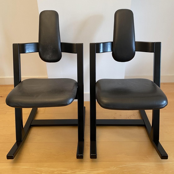 Image 1 of 2x Stokke Pendulum chairs