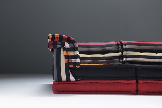 Image 1 of Very Rare Mah Jong Modular Sofa ‘Sonia Rykiel’ By Hans Hopfer For Roche Bobois.