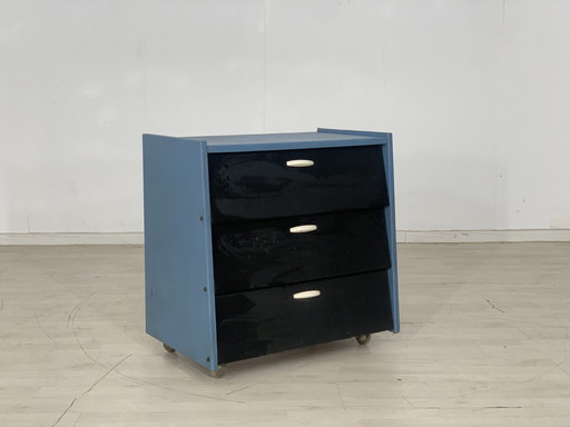 Mid Century armoire à chaussures armoire de couloir armoire vintage show cabinet