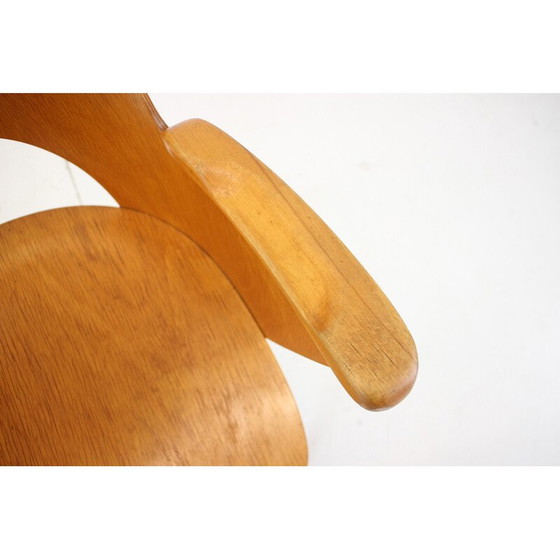 Image 1 of Vintage beechwood armchair by Oswald Haerdtl, Czechoslovakia 1959