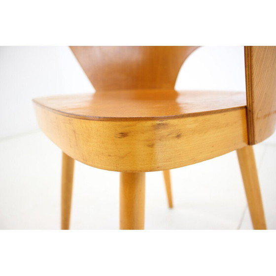 Image 1 of Vintage beechwood armchair by Oswald Haerdtl, Czechoslovakia 1959