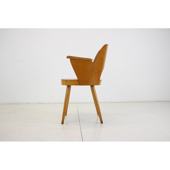 Image 1 of Vintage beechwood armchair by Oswald Haerdtl, Czechoslovakia 1959