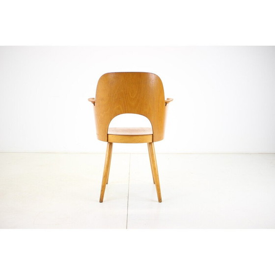 Image 1 of Vintage beechwood armchair by Oswald Haerdtl, Czechoslovakia 1959