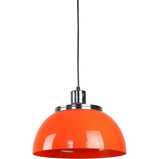 Vintage Faro pendant lamp by Luigi Massoni from Guzzini, 1960s