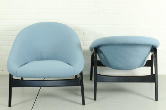 Image 1 of Set of 2 Hartmut Lohmeyer for Artifort lounge chairs Model 118 'Columbus',  The Netherlands 1957