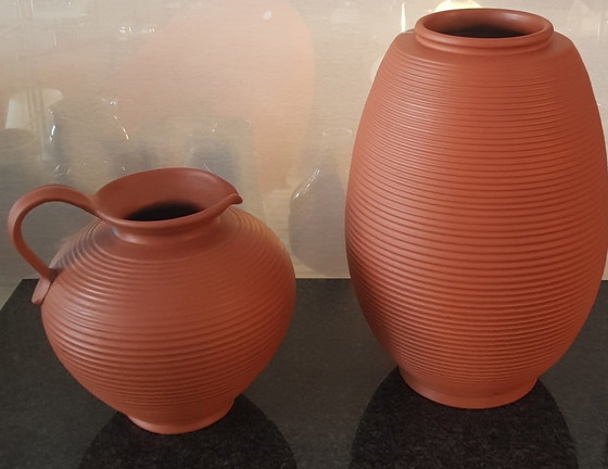 Image 1 of 2x Jug And Vase, 1960S