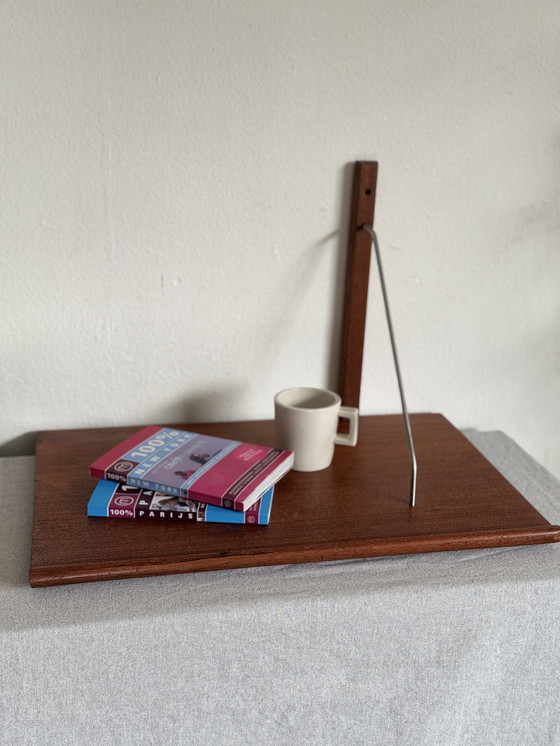 Image 1 of Mensole da parete / scaffali vintage in teak anni '60