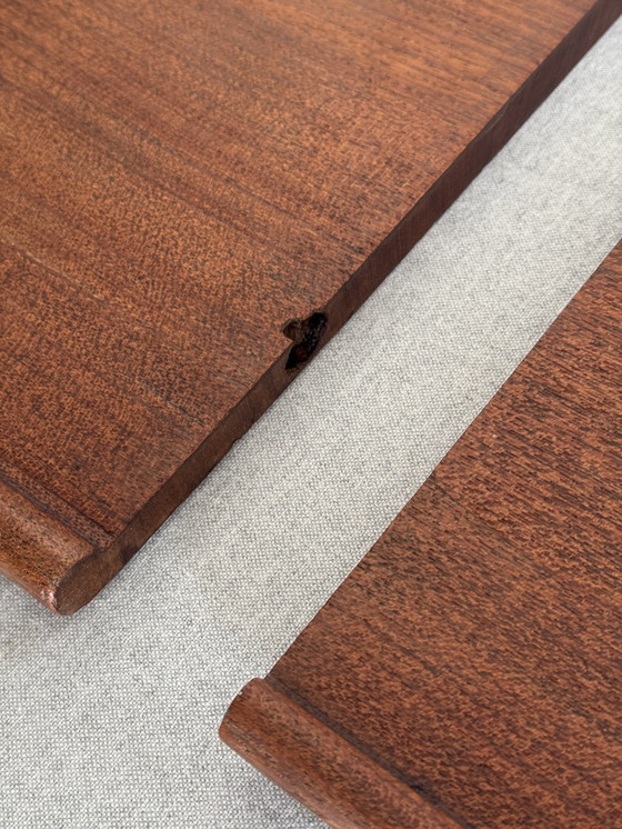 Image 1 of Mensole da parete / scaffali vintage in teak anni '60