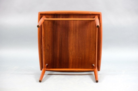 Image 1 of Tavolino da caffè quadrato in teak danese vintage, anni '60