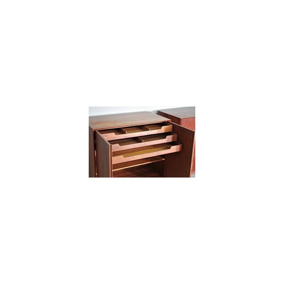 Image 1 of Pair of vintage teak lowboards by Peter Hvdt and Orla Mølgaard, Denmark 1960