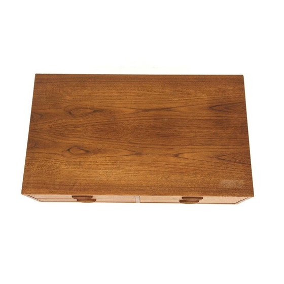 Image 1 of Cassettiera vintage in teak di Kai Kristiansen per Feldballes Møbelfabrik, Svezia 1950