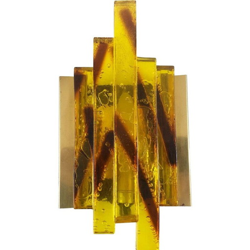 Danish vintage 1007 wall lamp by Claus Bolby for Cebo Industri, 1970s