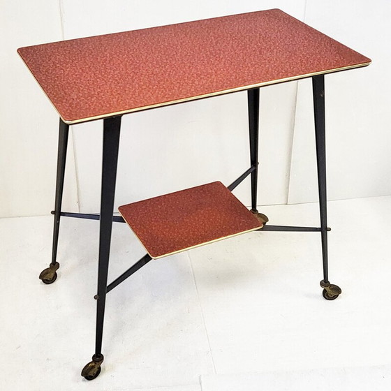 Image 1 of Credenza vintage su ruote, 1960