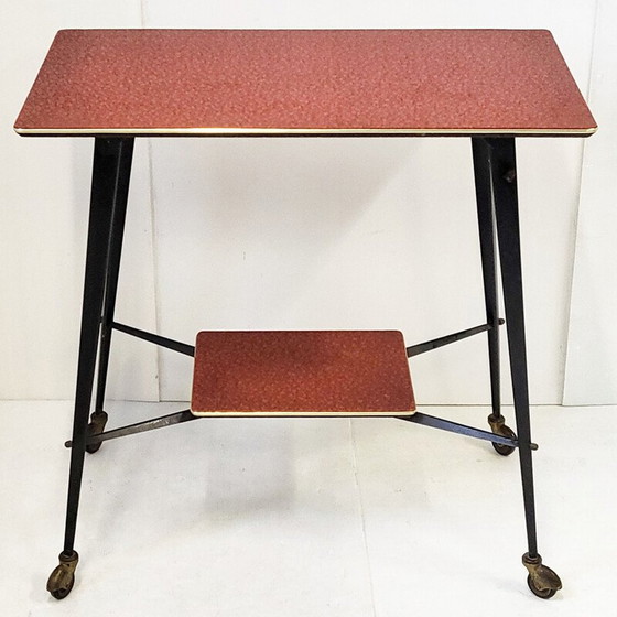 Image 1 of Credenza vintage su ruote, 1960
