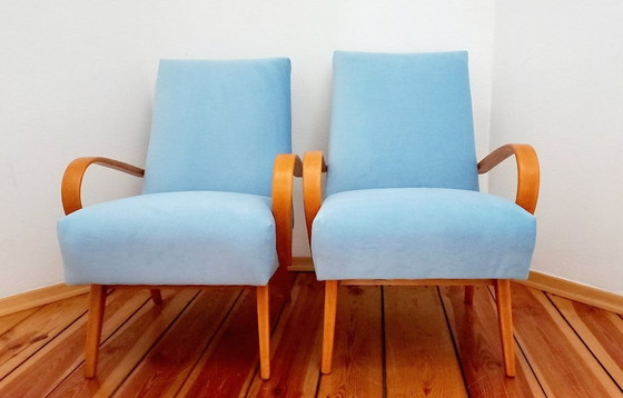 Image 1 of Armchairs Attributed To Jaroslav Šmidek For Ton, Czechoslovakia, 1960S, Set Of 2