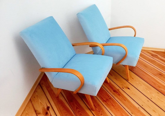 Image 1 of Armchairs Attributed To Jaroslav Šmidek For Ton, Czechoslovakia, 1960S, Set Of 2