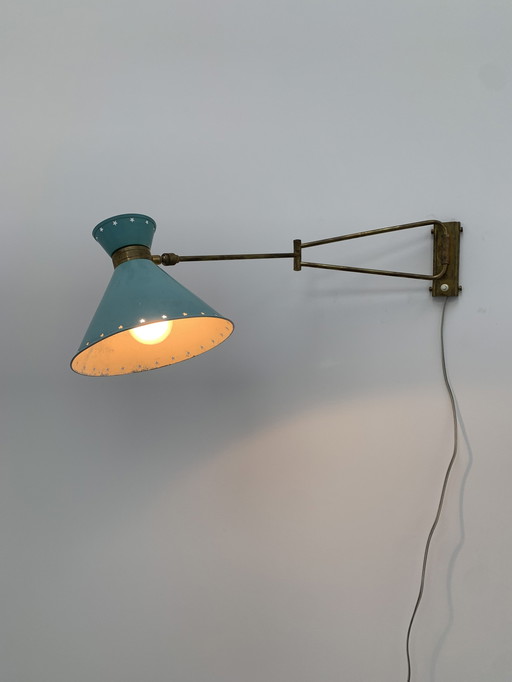 Lampe Diabolo Mathieu Lunel 1950's