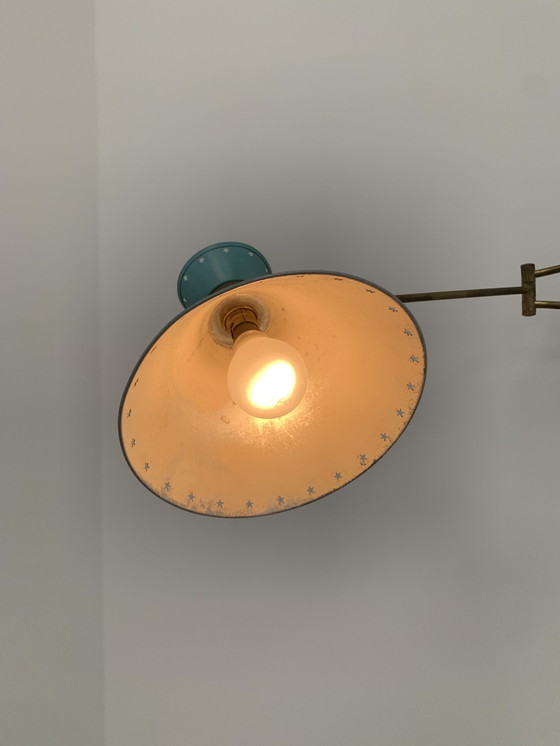 Image 1 of Lampe Diabolo Mathieu Lunel 1950's