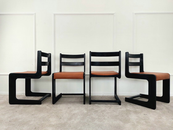 Image 1 of 4x Casala Cantilever chairs