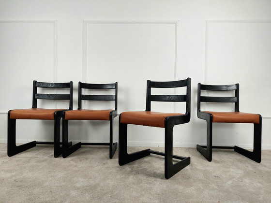 Image 1 of 4x Casala Cantilever chairs