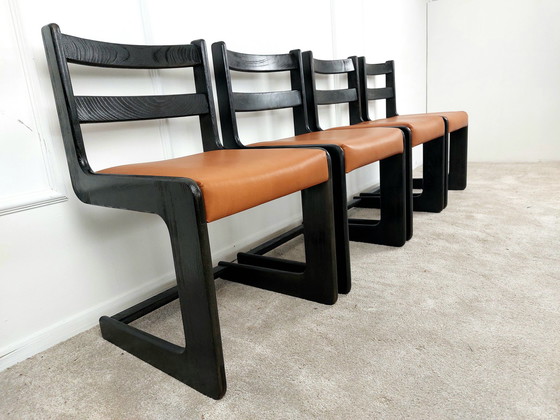 Image 1 of 4x Casala Cantilever chairs