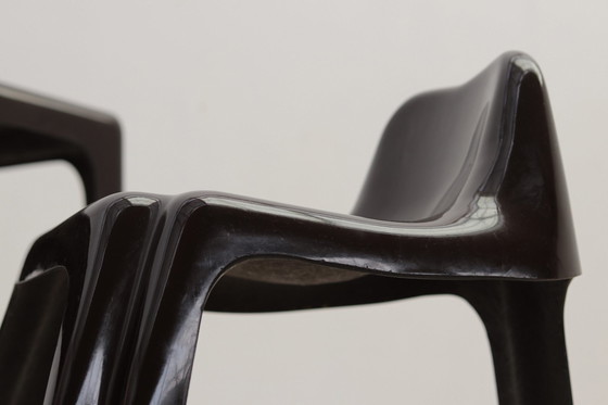 Image 1 of Fibreglass Desk And Chair Set By Patrick Gingembre, 1970s