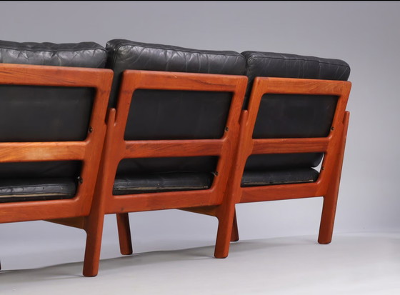 Image 1 of Niels Eilersen 3-Seater Sofa by Illum Wikkelsø