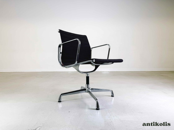 Image 1 of 6X Vitra Ea 108 office chair Charles & Ray Eames Hopsak Chocolat