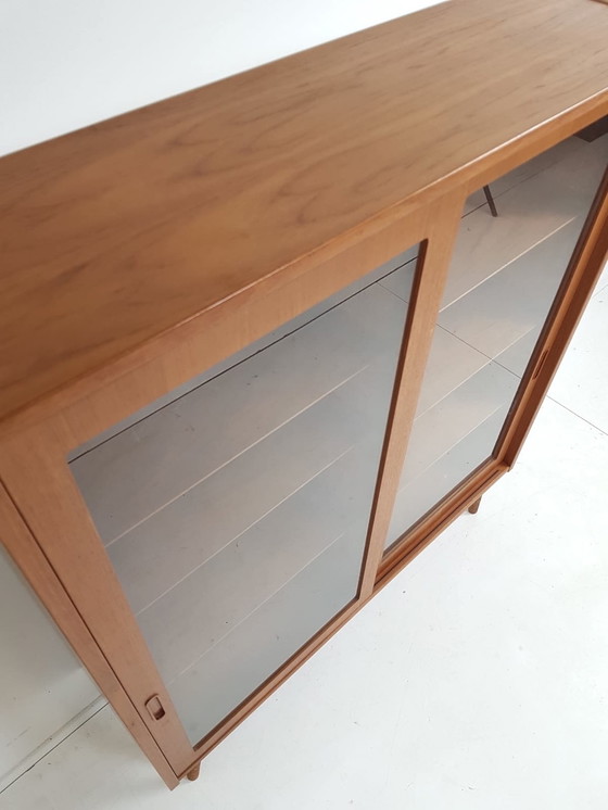 Image 1 of Vintage teck Hundevad Danish display cabinet | wall cabinet