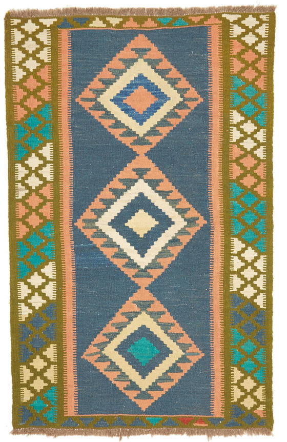 Image 1 of Kilim Persia Qashqai -Hand-woven- Collector's item- 154 X 97 Cm No. 448815