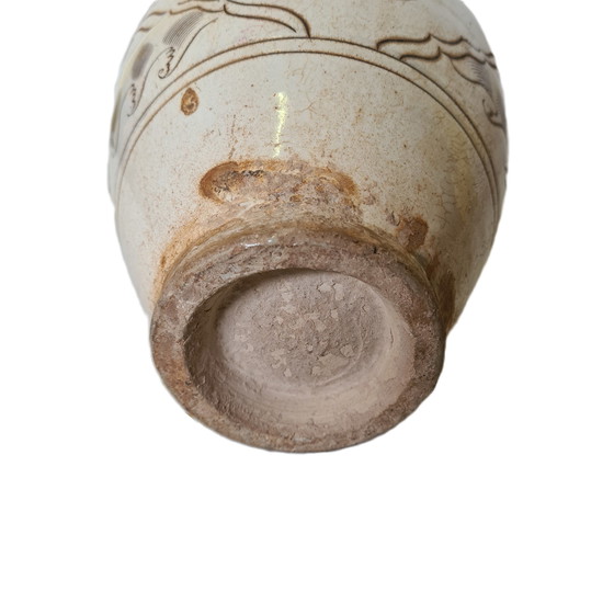 Image 1 of Chinese Pottery Cizhou Vase North Song Dynasty