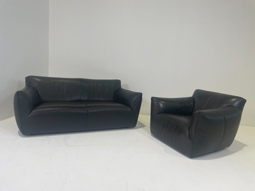 Label sofa and armchair by Gerard van den Berg