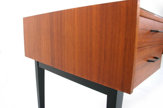 Image 1 of Georg Satink for WK Möbel, Mid Century Teak Writing Desk / Bureau, Allemagne 1960s