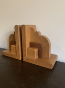 2X Amsterdam School Art Deco Bookends.