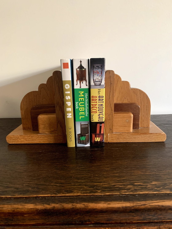 Image 1 of 2X Amsterdam School Art Deco Bookends.