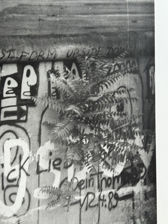 Image 1 of Laurent Tchedry - a Berlin wall. 1989