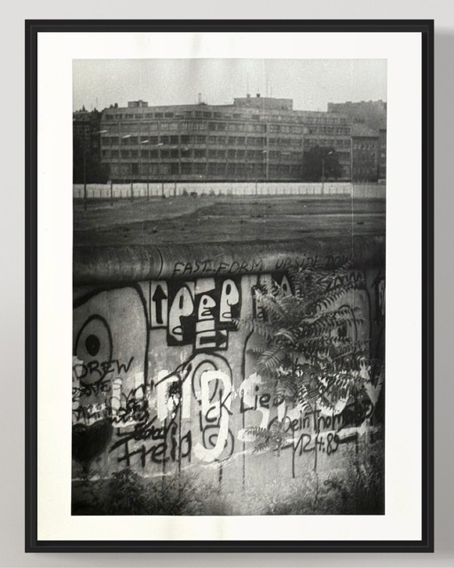 Laurent Tchedry - a Berlin wall. 1989