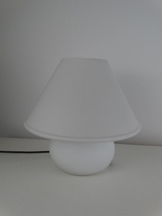 Image 1 of Glass hut Limburg mushroom lamp 6249