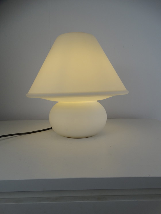 Image 1 of Glass hut Limburg mushroom lamp 6249