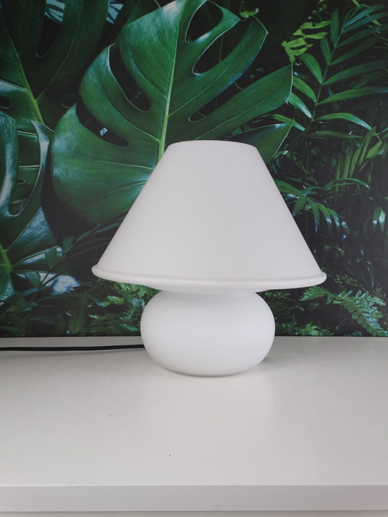 Image 1 of Glass hut Limburg mushroom lamp 6249