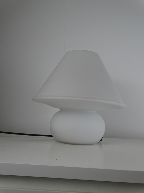 Image 1 of Glass hut Limburg mushroom lamp 6249